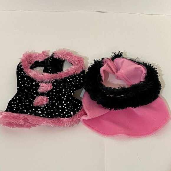 Pucci Pups by Battat Scottish Terrier with Outfits and Pink Glitter Heart Bag - Picture 10 of 12